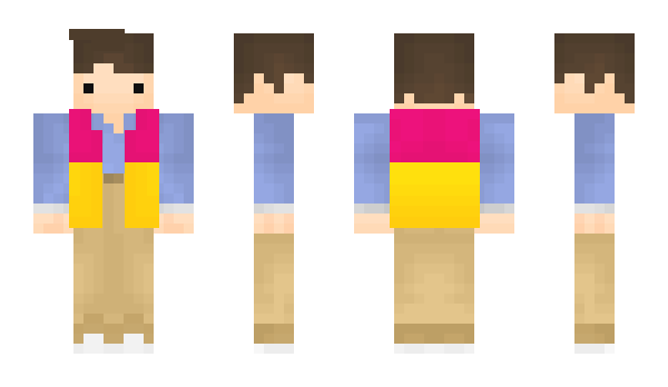 Minecraft skin DudeTV