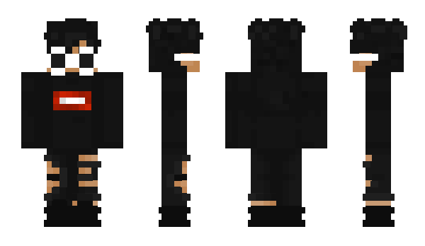 Minecraft skin BatmanCrey