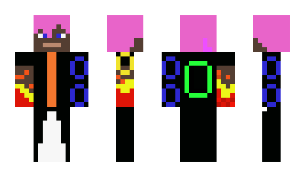 Minecraft skin PixelZero