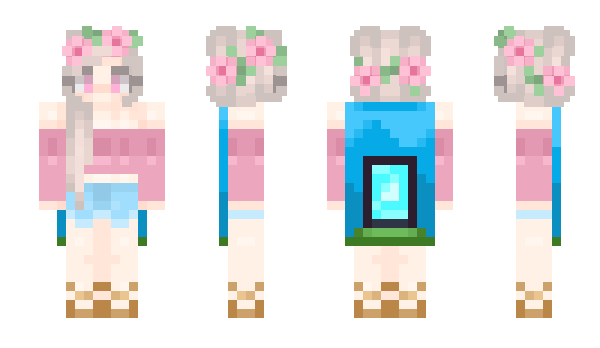 Minecraft skin NotBedHard