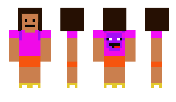 Minecraft skin unvaid