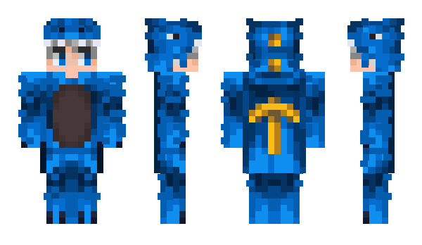 Minecraft skin gradexv