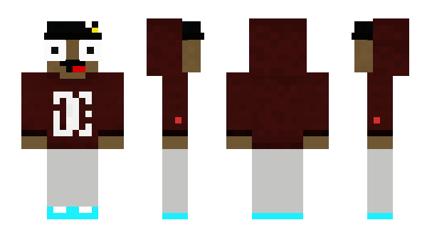 Minecraft skin lixred