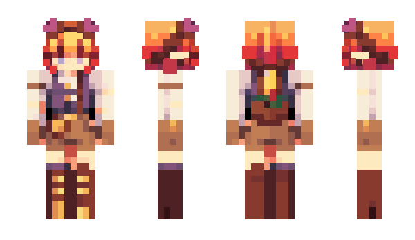 Minecraft skin GildedBeansprout