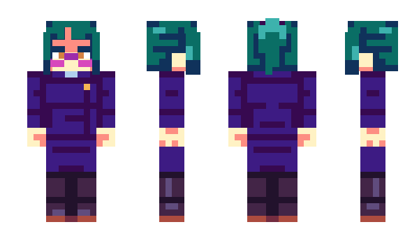 Minecraft skin Ambre_BV