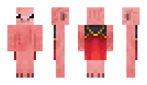 Minecraft skin Piggles