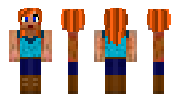 Minecraft skin Sreee