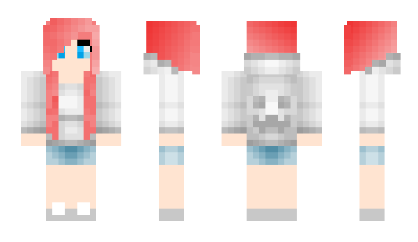 Minecraft skin KiraArgenta