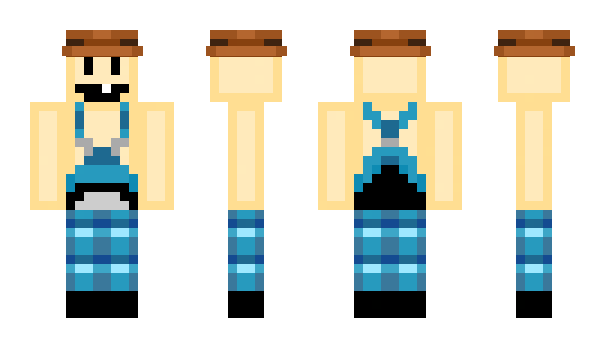 Minecraft скин по нику technobladeREAL