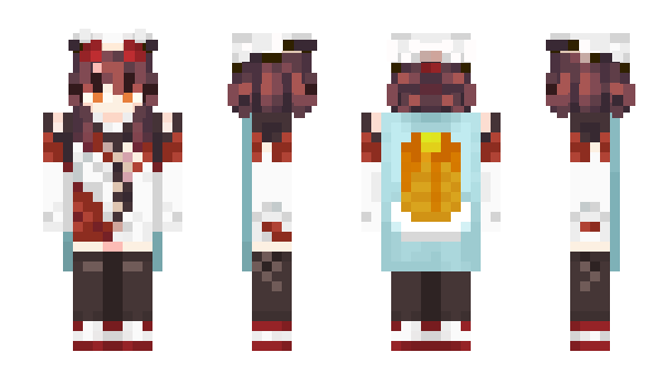 Minecraft skin Fruitsap