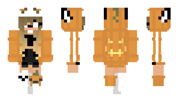 Minecraft skin VictoriaTrans