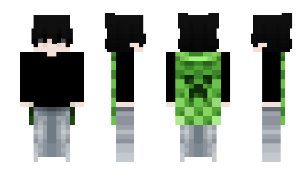 Minecraft skin Hexvair