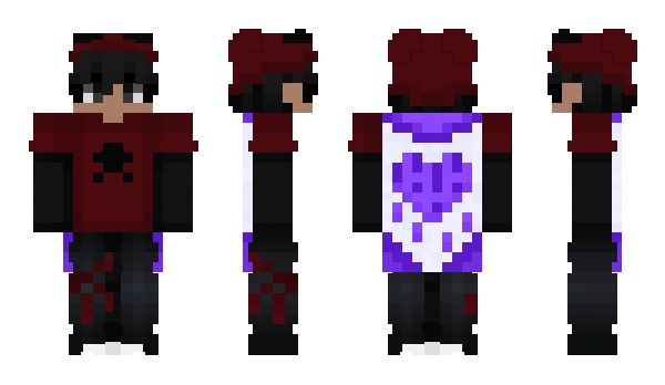 Minecraft skin Lu4n__