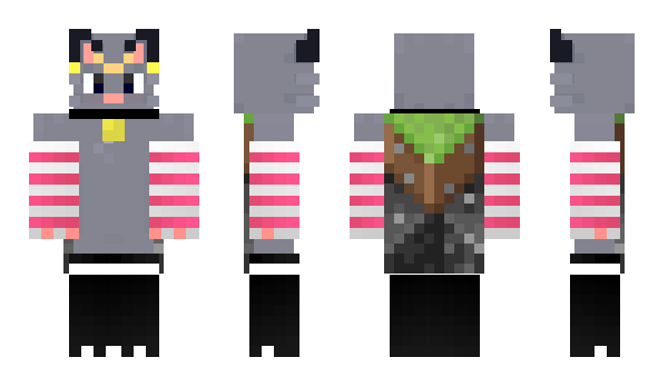 Minecraft skin loonka_kitty