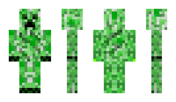 Minecraft skin creeper455