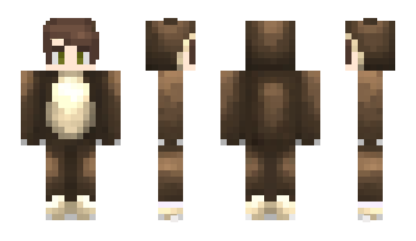 Minecraft skin gamer_monkey206
