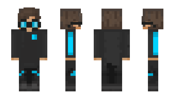Minecraft skin NeonStroodle