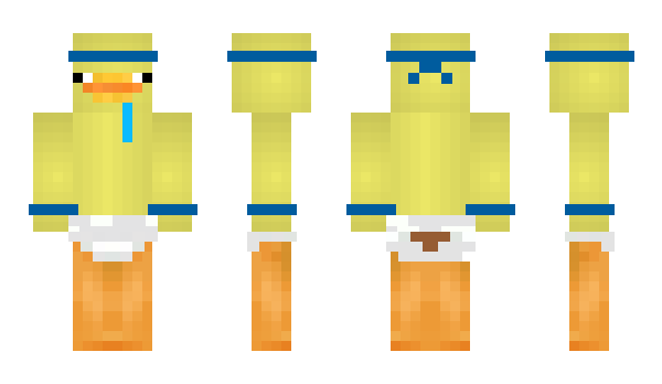 Minecraft skin DuckEatsBread