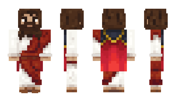 Minecraft skin JesusSan