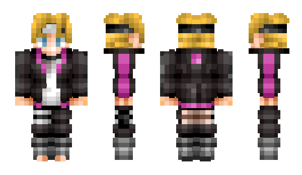 Minecraft skin Zombibi