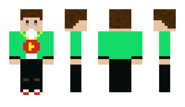 Minecraft skin Trizubchic