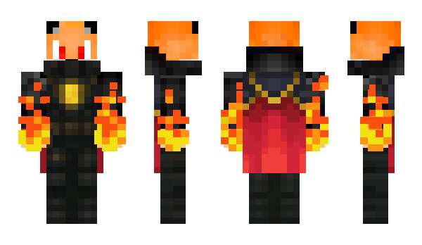 Minecraft скин по нику PhelixBlazenFox