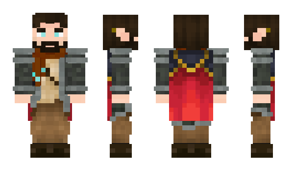 Minecraft skin FerrinEmber