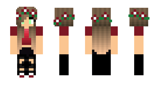 Minecraft skin JeansGirl