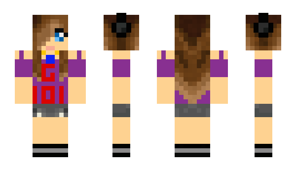 Minecraft skin girl101