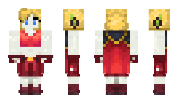 Minecraft skin Curly_Brace