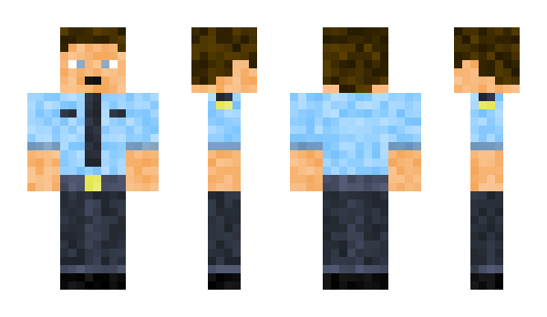 Minecraft skin cop1234