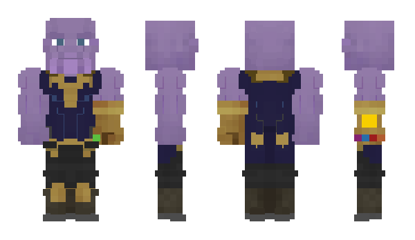 Minecraft skin 1nfinity_Thanos