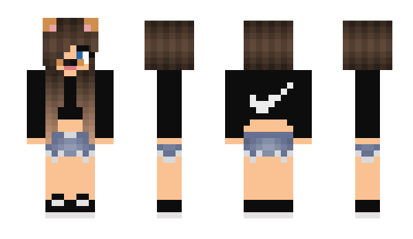 Minecraft skin iHeartSky