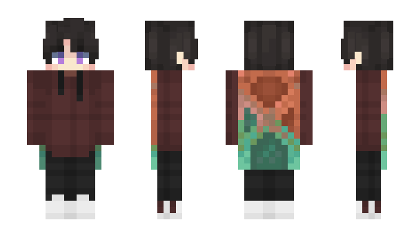 Minecraft скин по нику H1vdx