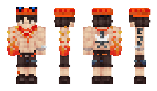 Minecraft скин по нику SeriosAce