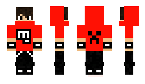 Minecraft skin KubicxFR