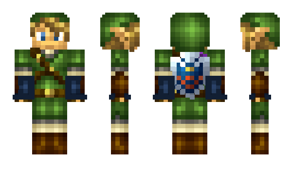 Minecraft skin LinkThePro