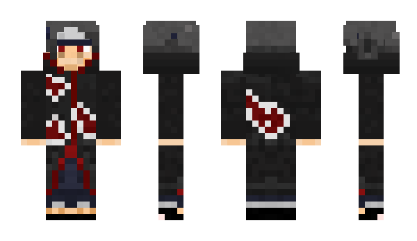 Minecraft skin itachi500