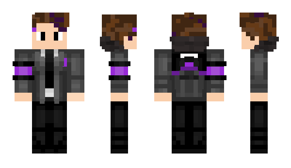 Minecraft skin PurpleDev