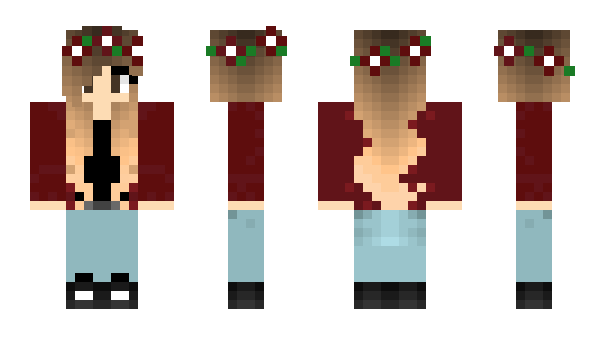 Minecraft skin Megantjee