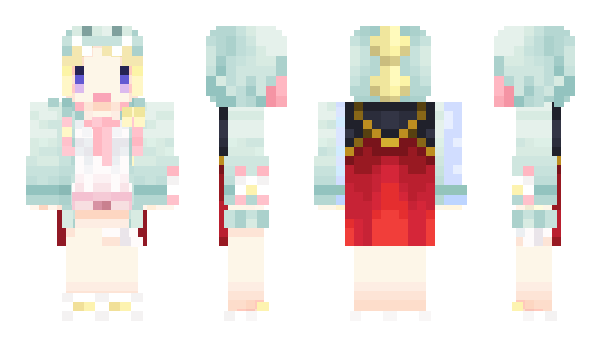 Minecraft skin Sakuru_kiss