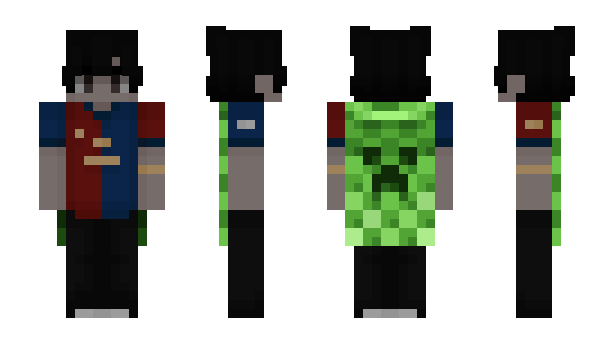 Minecraft skin ilusixnado