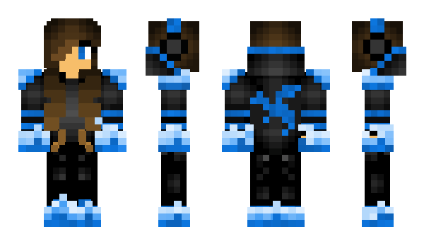 Minecraft skin Blue_Blade