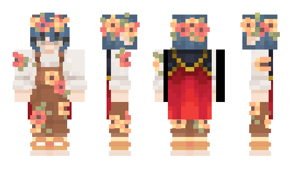 Minecraft skin Asilicia