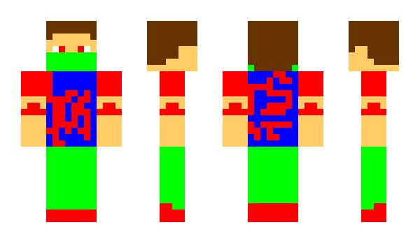 Minecraft skin SkrilIex