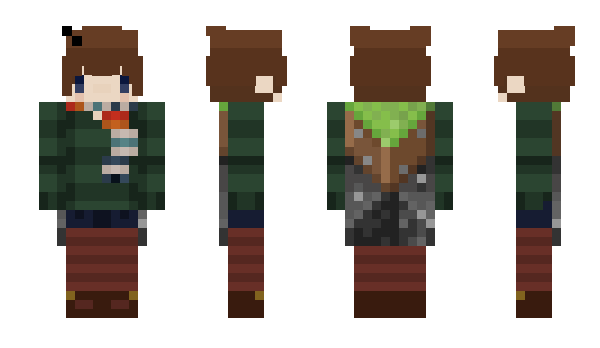 Minecraft skin annikascoltau