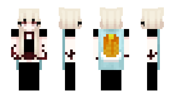 Minecraft skin posudka