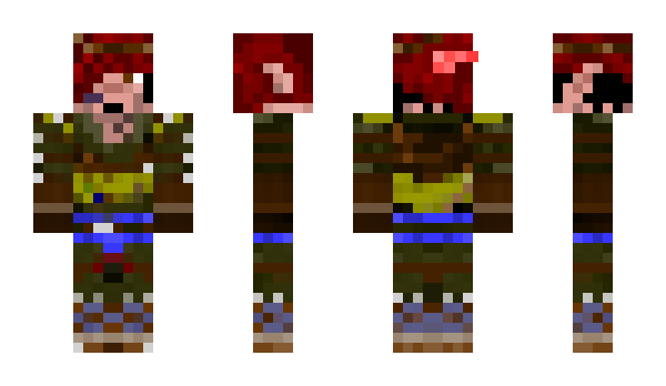 Minecraft skin Blitzbeine