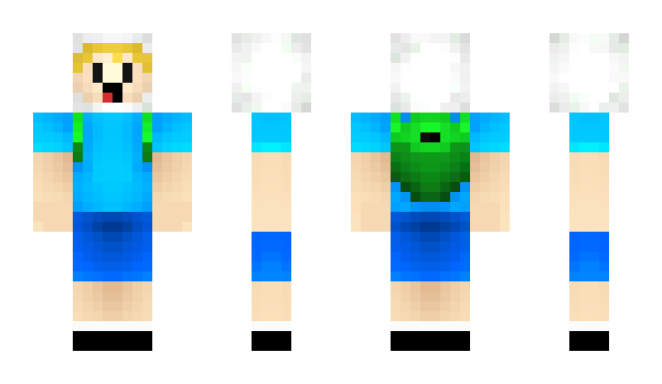 Minecraft skin finn_e