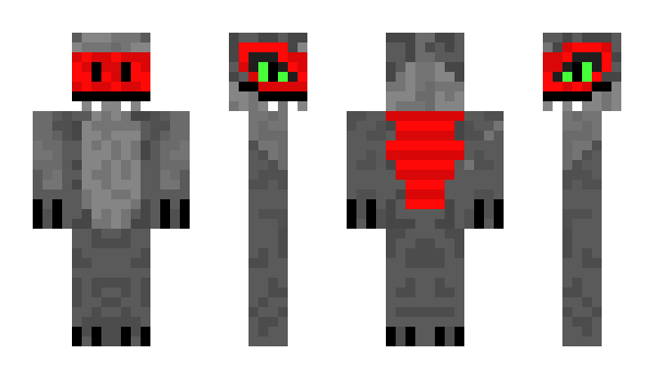 Minecraft skin freakyhamthedino